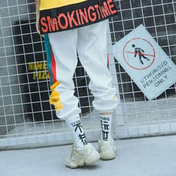 image-Cynical Personality Street Sports Couple Socks