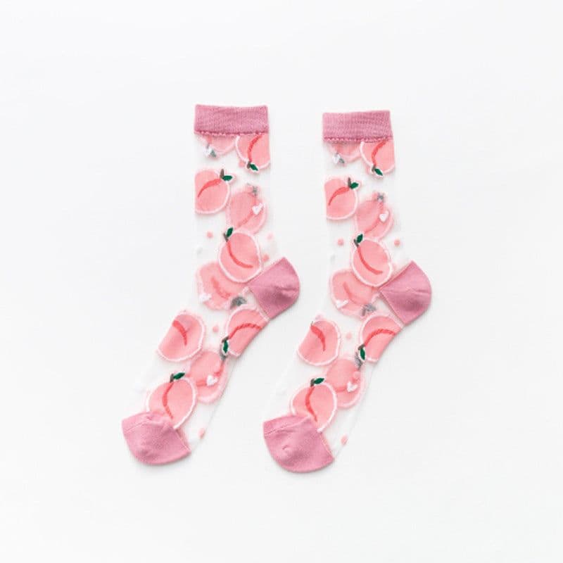 image-Female Tide Socks Fruit Cartoon Socks Women