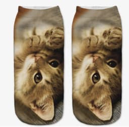 image-Cartoon Three-Dimensional Socks Animal Print Socks