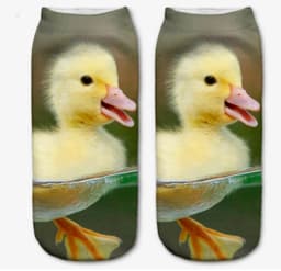 image-Cartoon Three-Dimensional Socks Animal Print Socks