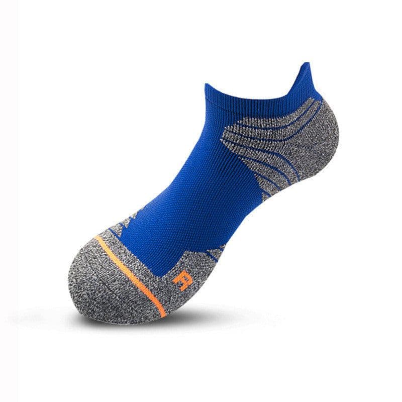 image-Elite Socks Men's Socks Sports Socks Low Cut Short Tube Basketball Socks Thick Towel Bottom Boat Socks Sweat-absorbent Running Tube