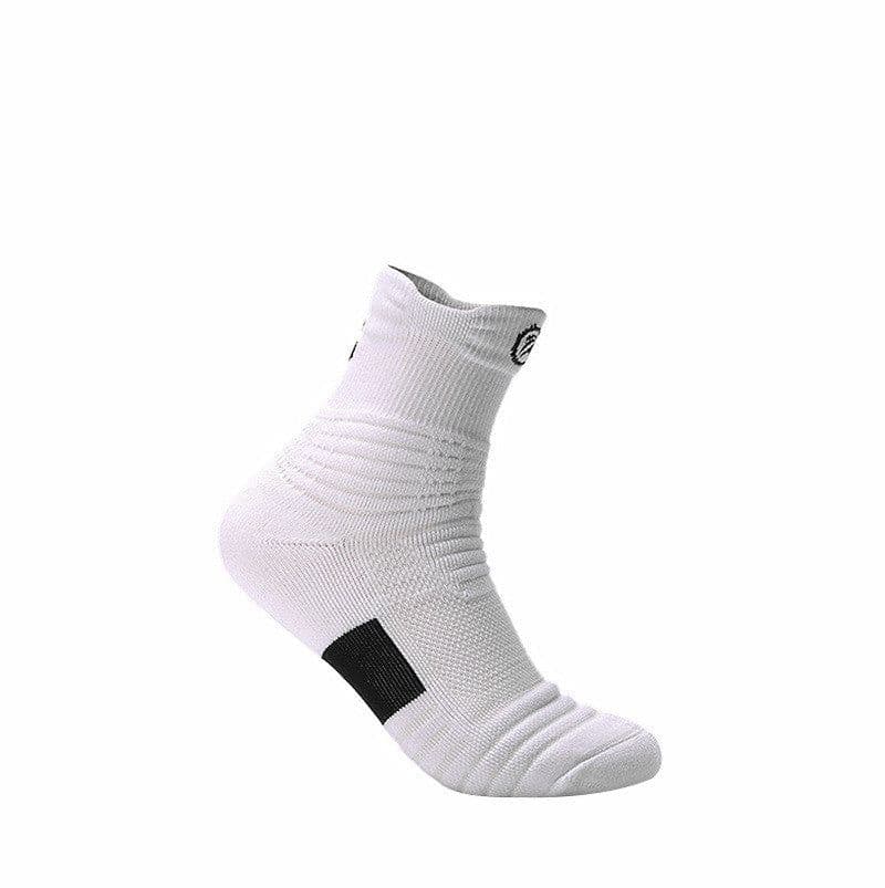 image-Elite Socks Men's Socks Sports Socks Low Cut Short Tube Basketball Socks Thick Towel Bottom Boat Socks Sweat-absorbent Running Tube