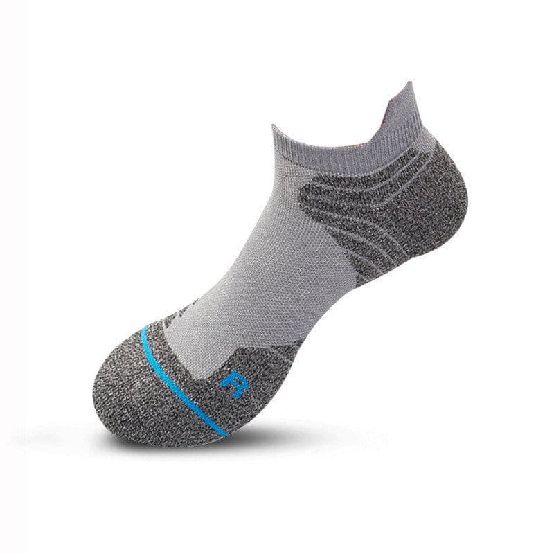 image-Elite Socks Men's Socks Sports Socks Low Cut Short Tube Basketball Socks Thick Towel Bottom Boat Socks Sweat-absorbent Running Tube