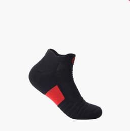 image-Elite Socks Men's Socks Sports Socks Low Cut Short Tube Basketball Socks Thick Towel Bottom Boat Socks Sweat-absorbent Running Tube