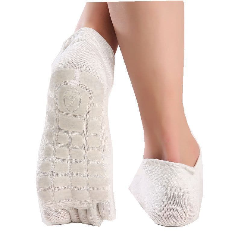 image-Men's Cotton Yoga Socks Five-finger Socks