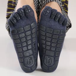 image-Men's Cotton Yoga Socks Five-finger Socks