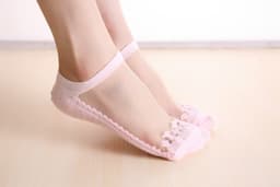 image-Invisible Breathable Lace Boat Socks Short Tube Ladies Socks