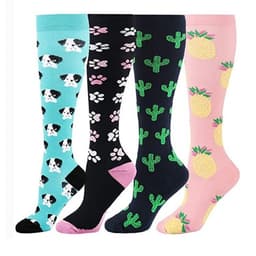 image-Compression Stockings Long Tube Sports Compression Stockings Elastic Stockings