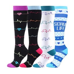 image-Compression Stockings Long Tube Sports Compression Stockings Elastic Stockings