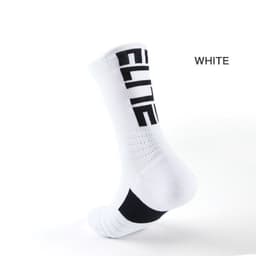 image-Men's Basketball Socks Letter High-top Thickening Moisture-absorbing Sports Tide Socks