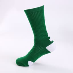 image-Classic High Top Towel Bottom Sports Socks Terry Thickening Antiskid Elite Basketball Socks Men's High Tube Socks