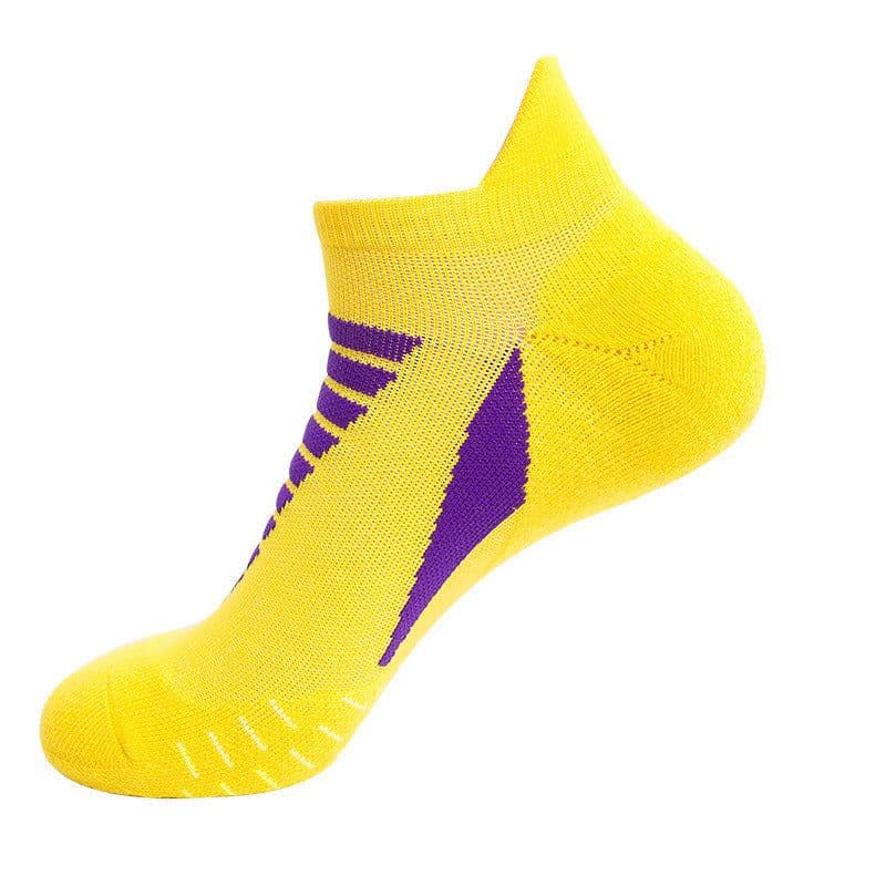 image-Professional Sports Socks Quick-drying Outdoor Basketball Socks Short Tube Shallow Mouth Fitness Boat Socks