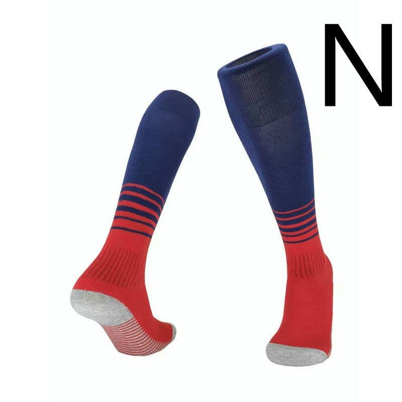image-Club Football Socks Sweat-absorbent Training Game Socks Warm Towel Bottom Stockings