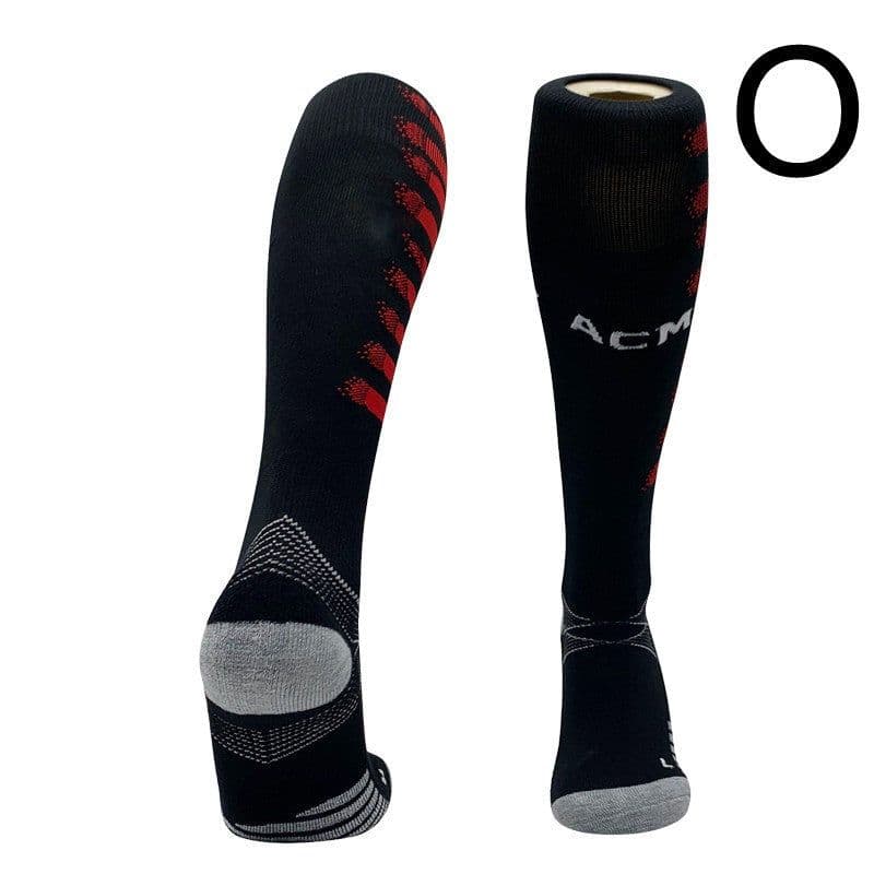 image-Club Football Socks Sweat-absorbent Training Game Socks Warm Towel Bottom Stockings