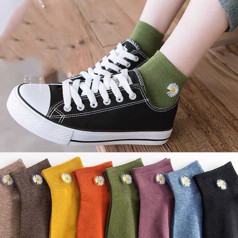 image-Summer Thin Shallow Mouth Boat Socks Ladies Cotton Socks