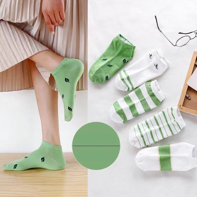 image-Summer Thin Shallow Mouth Boat Socks Ladies Cotton Socks