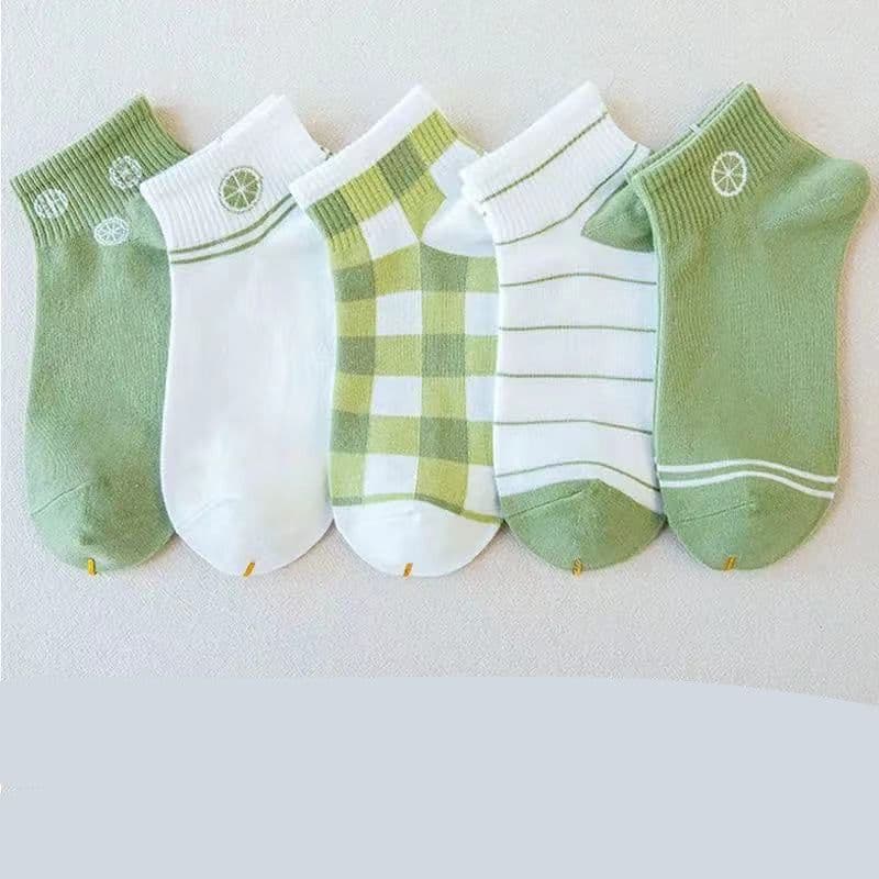 image-Summer Thin Shallow Mouth Boat Socks Ladies Cotton Socks