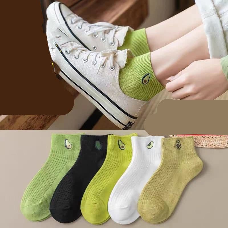 image-Summer Thin Shallow Mouth Boat Socks Ladies Cotton Socks
