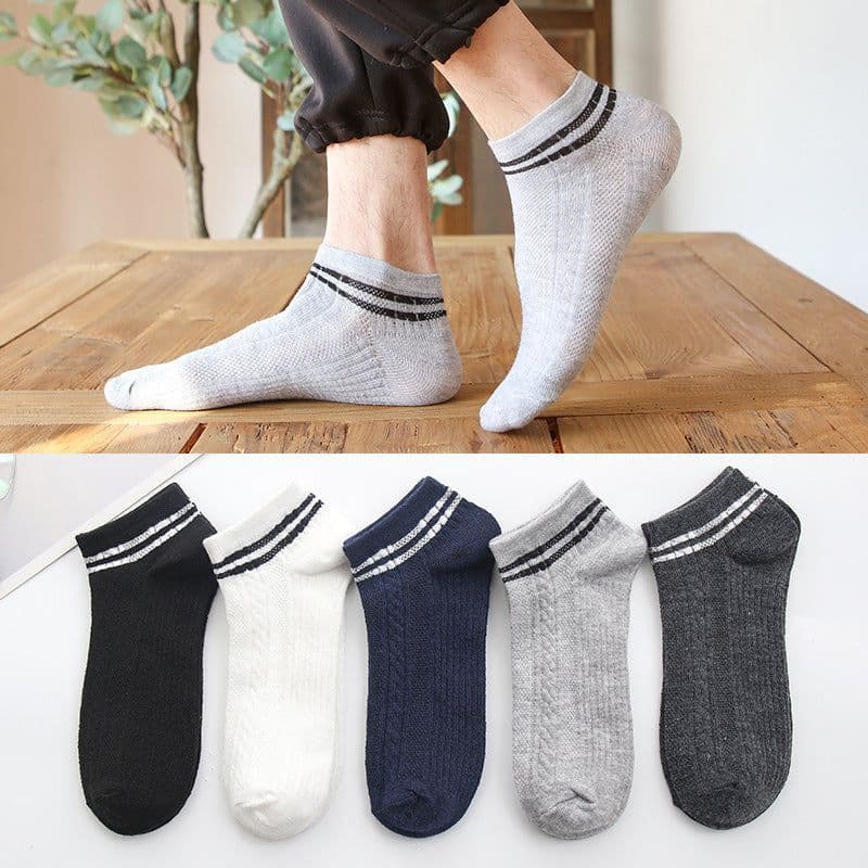image-Summer Thin Shallow Mouth Boat Socks Ladies Cotton Socks