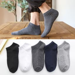 image-Summer Thin Shallow Mouth Boat Socks Ladies Cotton Socks