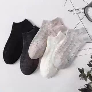 image-Summer Thin Shallow Mouth Boat Socks Ladies Cotton Socks