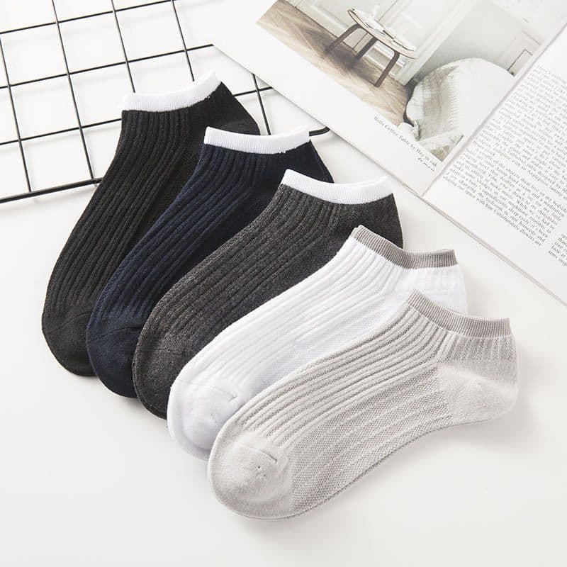 image-Summer Thin Shallow Mouth Boat Socks Ladies Cotton Socks