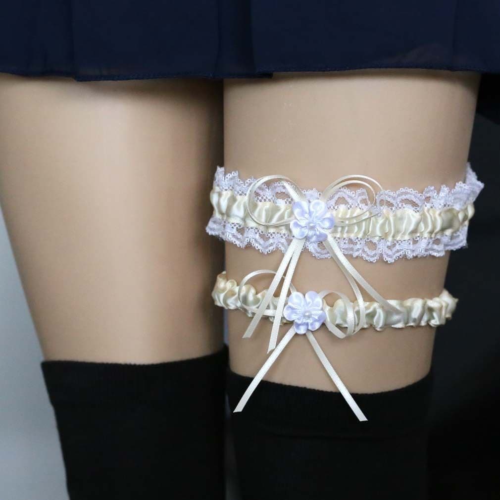 image-Seductive Lace Legs With Leg Loops