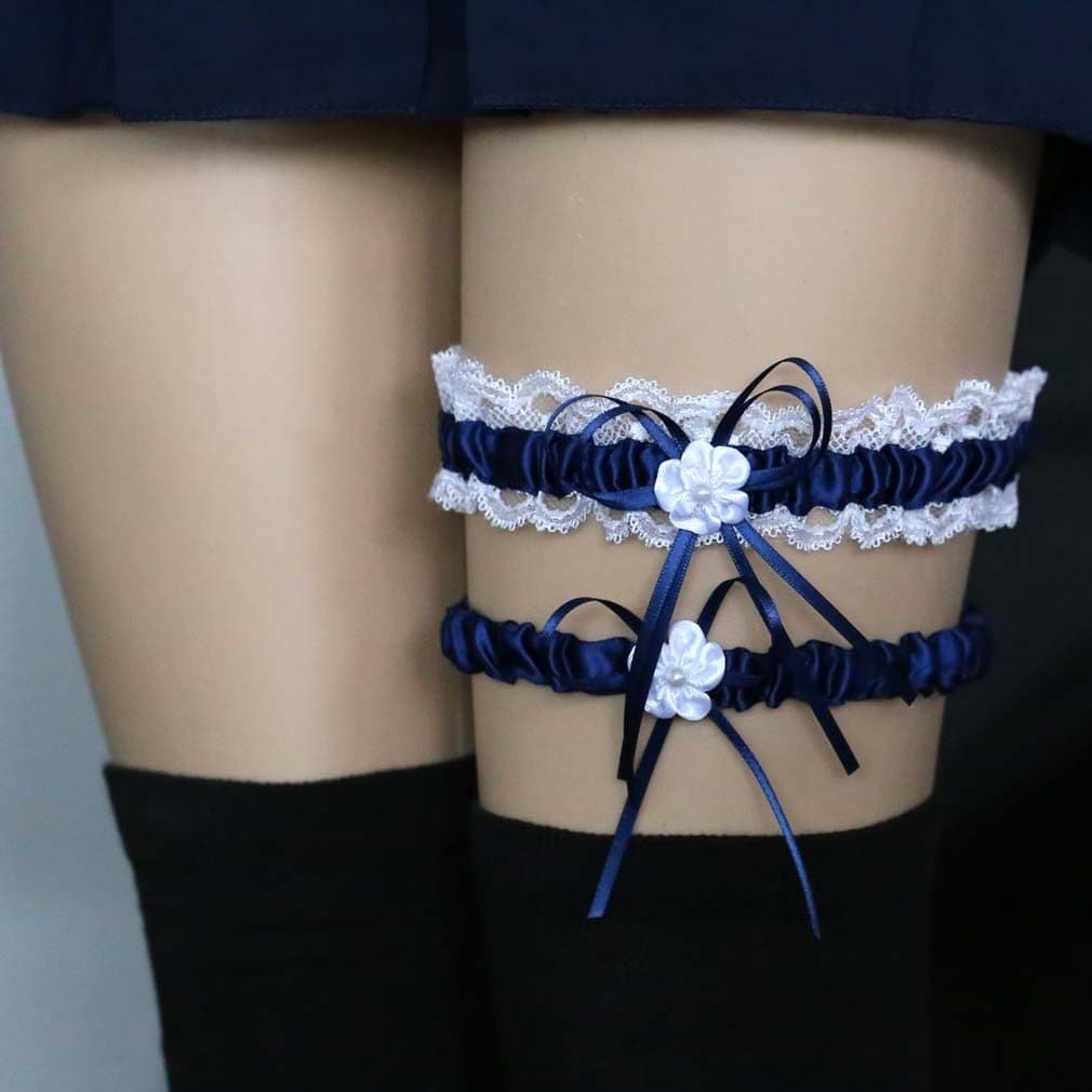 image-Seductive Lace Legs With Leg Loops