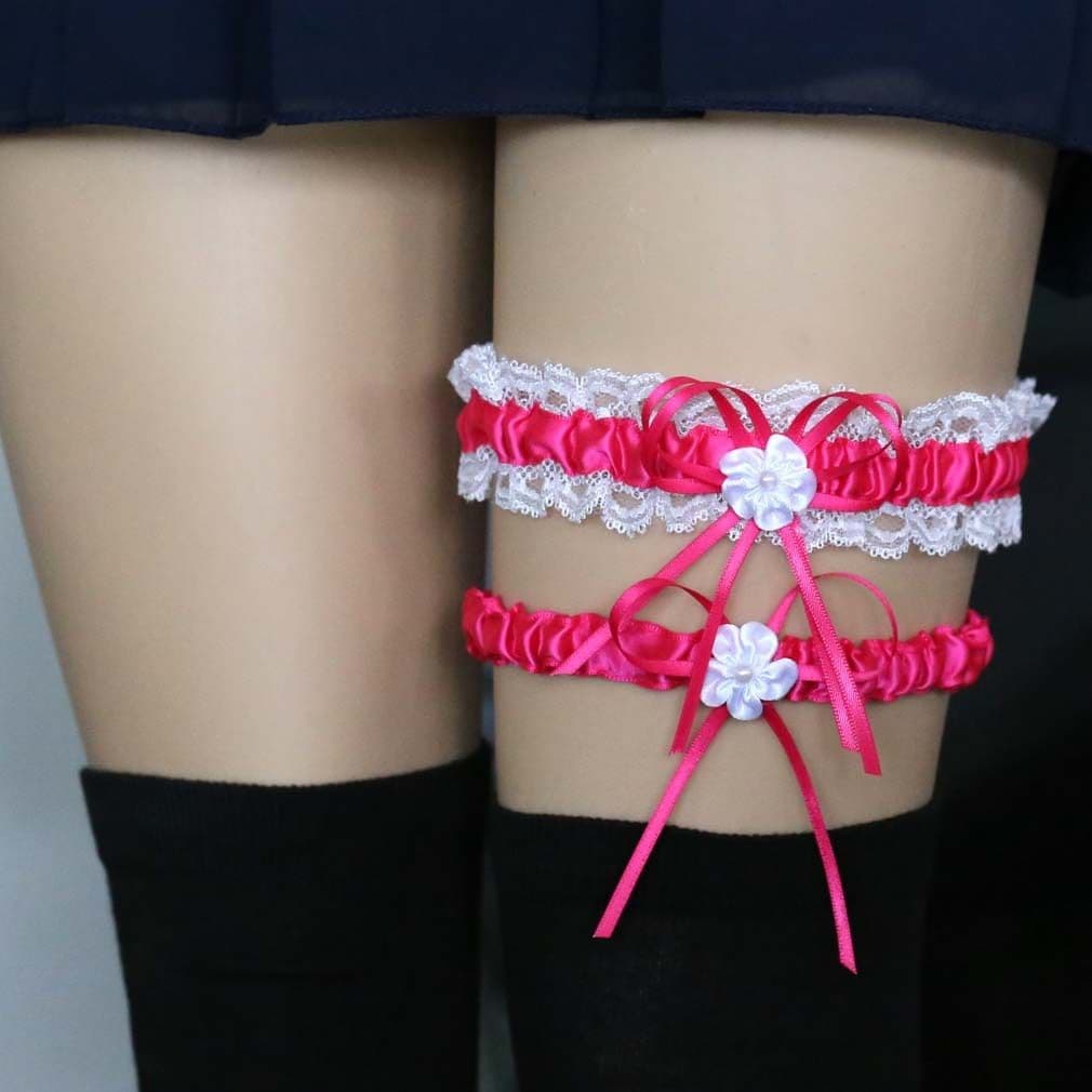 image-Seductive Lace Legs With Leg Loops