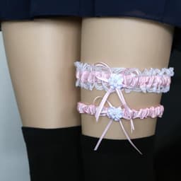 image-Seductive Lace Legs With Leg Loops