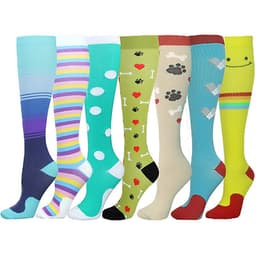 image-Outdoor Cycling Running Breathable Tube Socks Adult Sports Compression Socks