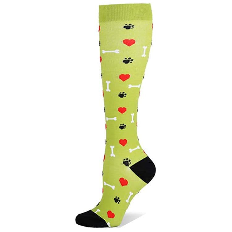 image-Outdoor Cycling Running Breathable Tube Socks Adult Sports Compression Socks