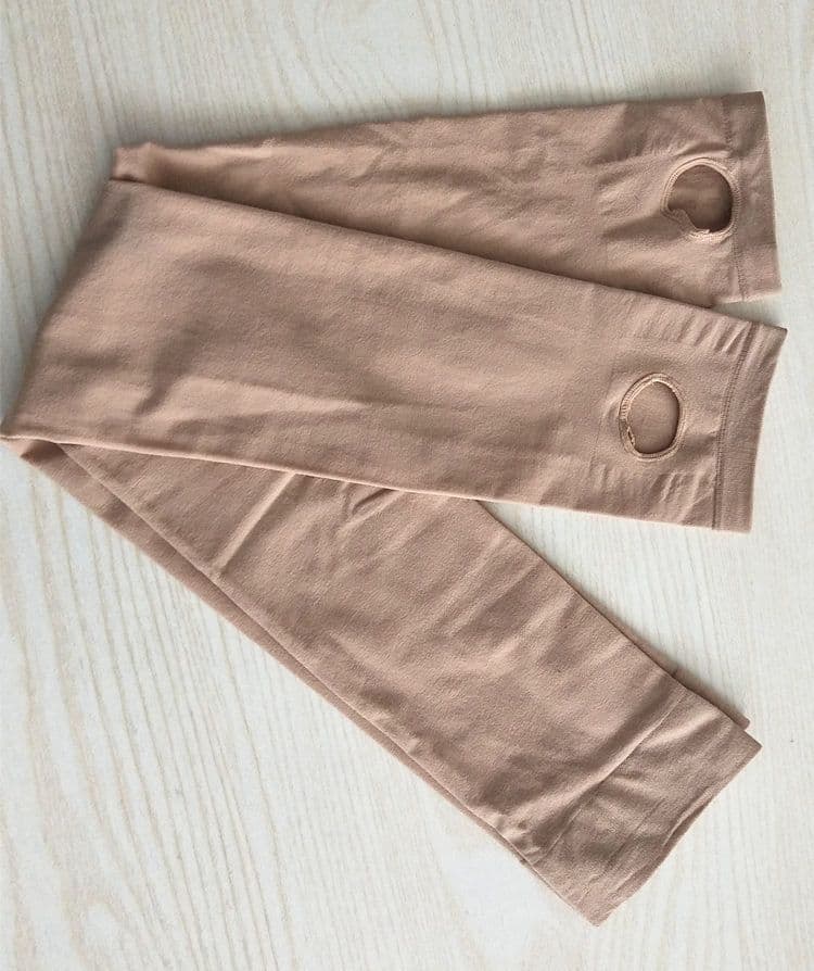 image-120D Velvet Stockings Are Thinner Than The Knee