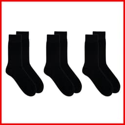 image-Cotton Business Socks Dress Socks With Leather Shoes