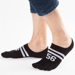 image-Five-finger Socks Sports Socks Split Toe Fashion Cotton Invisible Boat Socks Five-finger Socks