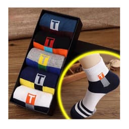 image-Men's In-tube Socks Trendy In-tube Socks Fashion Polyester Socks