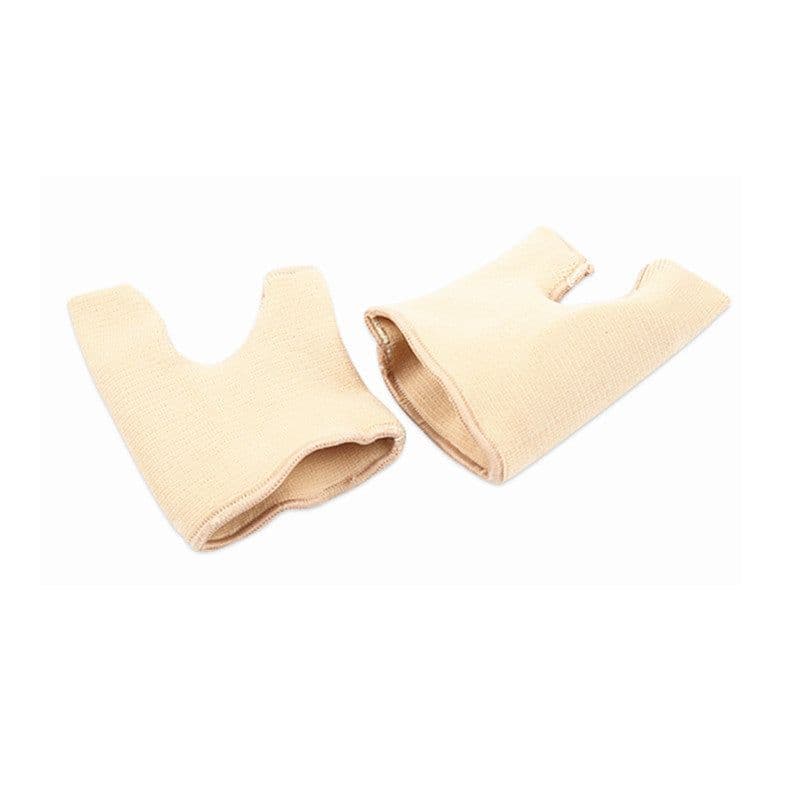 image-Forefoot Pad Silicone Belt Cloth U-shaped Pain Relief Three-hole Hallux Valgus Correction Big Toe Care Set