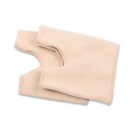 image-Forefoot Pad Silicone Belt Cloth U-shaped Pain Relief Three-hole Hallux Valgus Correction Big Toe Care Set