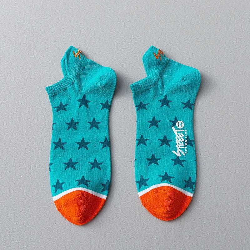 image-Socks Men's Summer Cotton Deodorant Sweat-absorbent Socks Shallow Mouth Low Cut