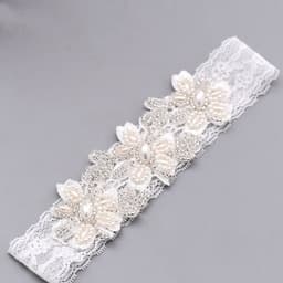 image-Sexy Lace Collar Leg Sleeve Thigh Loop