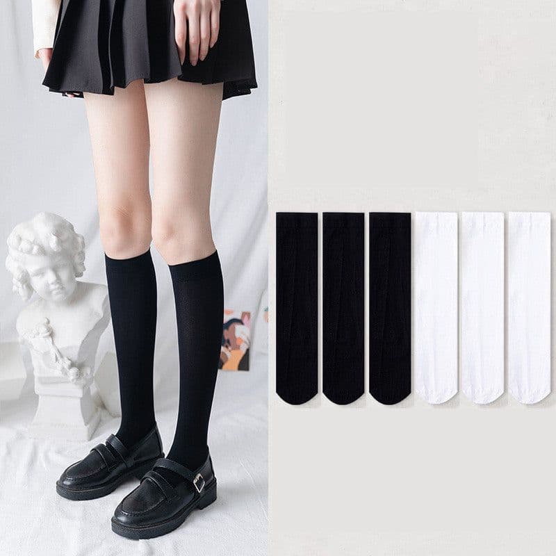 image-Stovepipe Over The Knee Thin Stockings High Tube