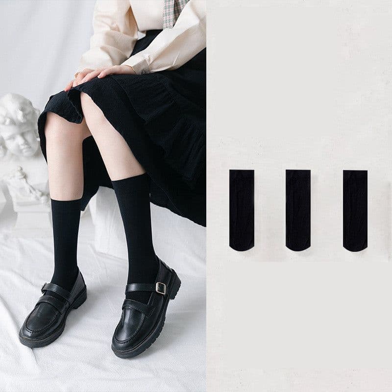 image-Stovepipe Over The Knee Thin Stockings High Tube