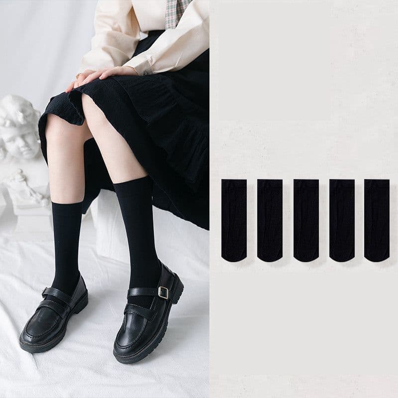 image-Stovepipe Over The Knee Thin Stockings High Tube