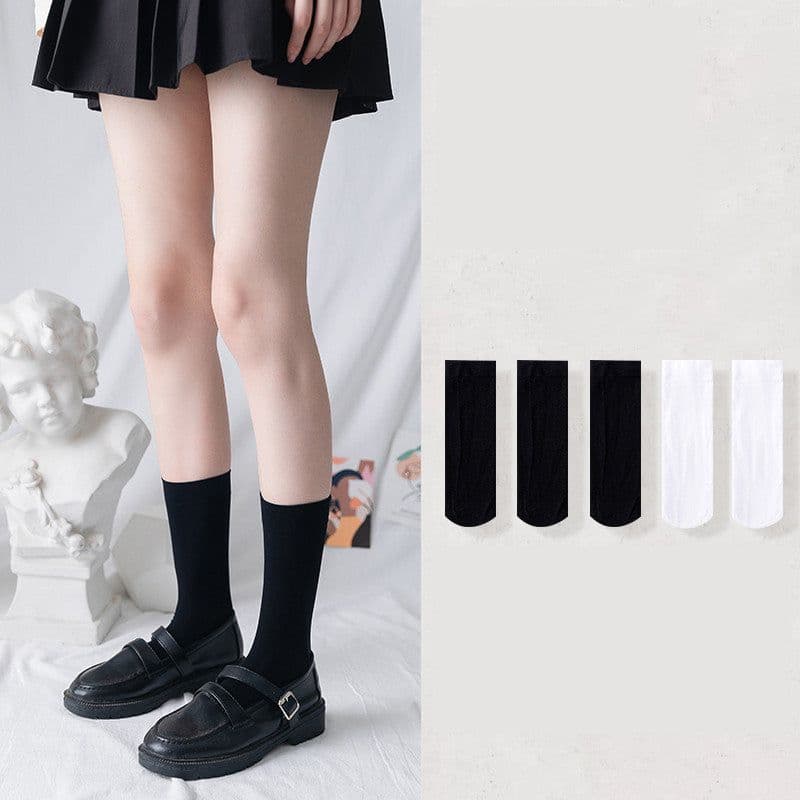 image-Stovepipe Over The Knee Thin Stockings High Tube