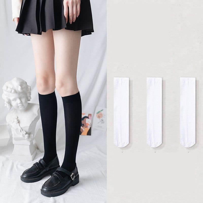 image-Stovepipe Over The Knee Thin Stockings High Tube