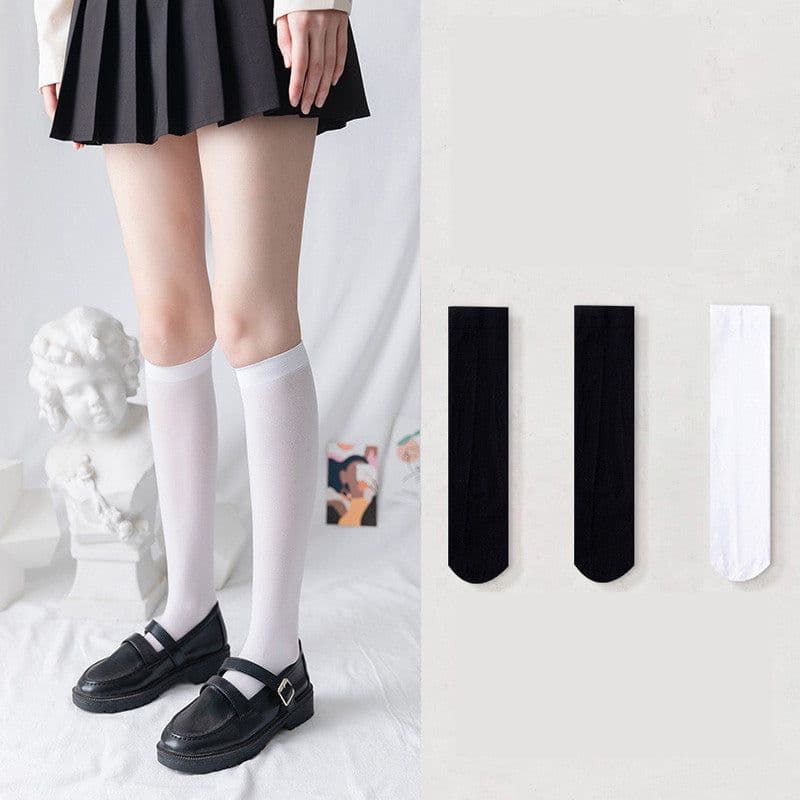 image-Stovepipe Over The Knee Thin Stockings High Tube