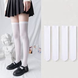 image-Stovepipe Over The Knee Thin Stockings High Tube