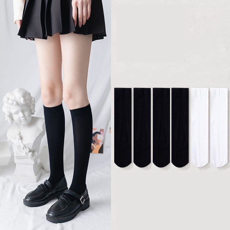 image-Stovepipe Over The Knee Thin Stockings High Tube