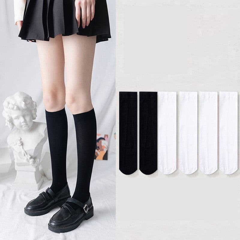 image-Stovepipe Over The Knee Thin Stockings High Tube