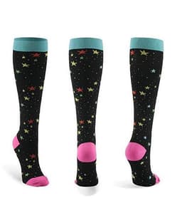 image-Jacquard Compression Socks, Running Basketball Sports Socks